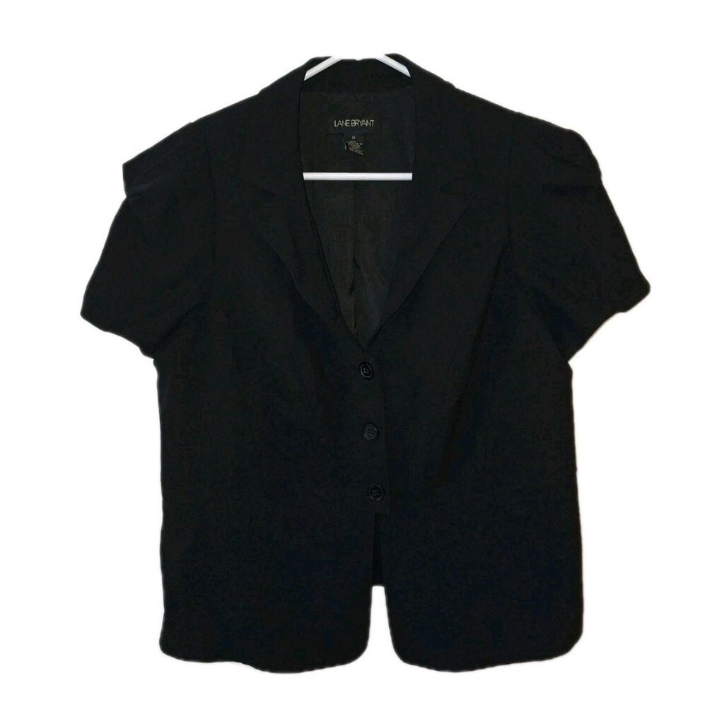 Lane Bryant Women’s  Size 16 Black Suit Jacket  Blazer